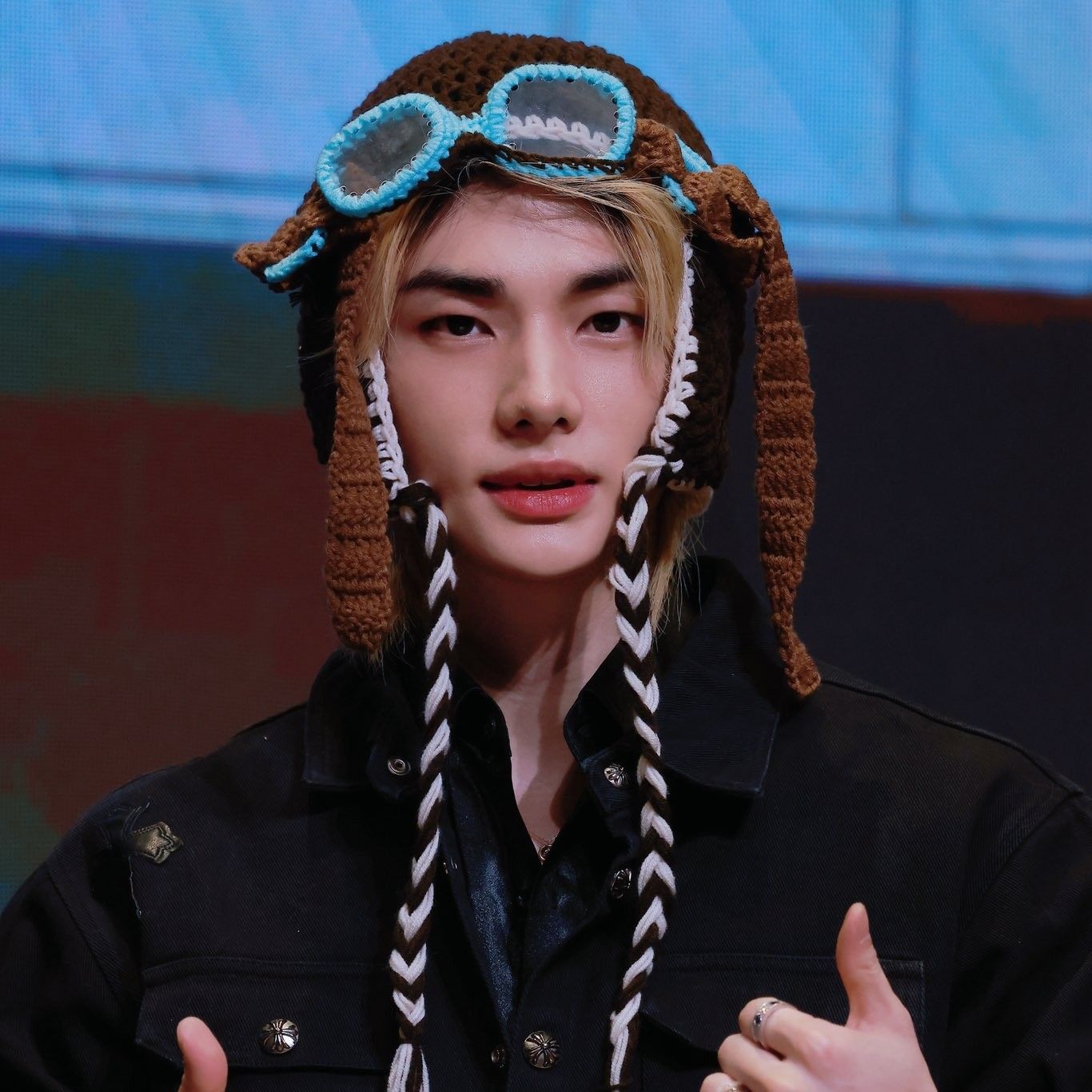 Recent activity shot of Hyunjin (Stray Kids)