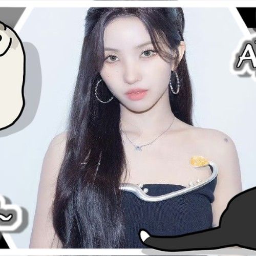 Behind-the-scenes cut of Soyeon (i-dle)