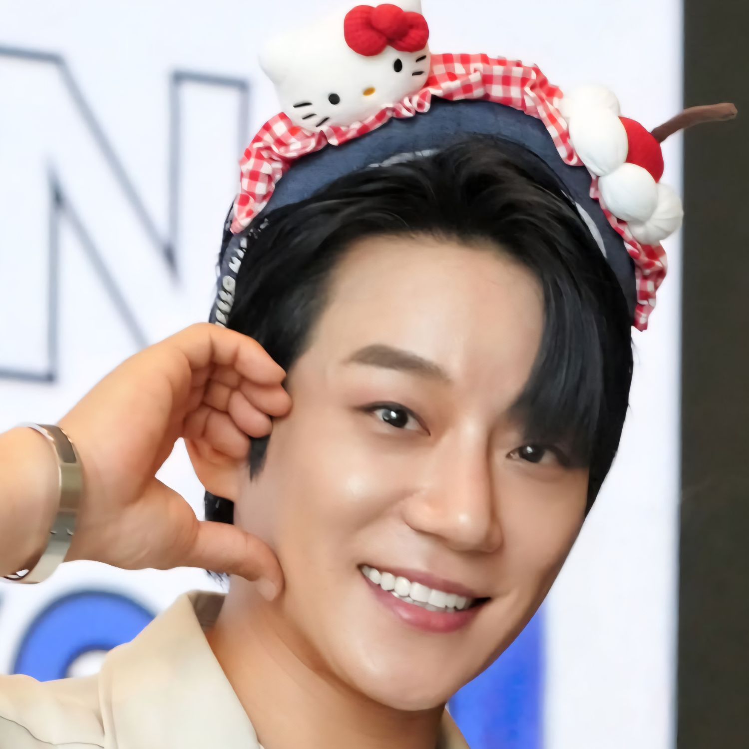 A moment captured by Hwang Chiyeol's fan