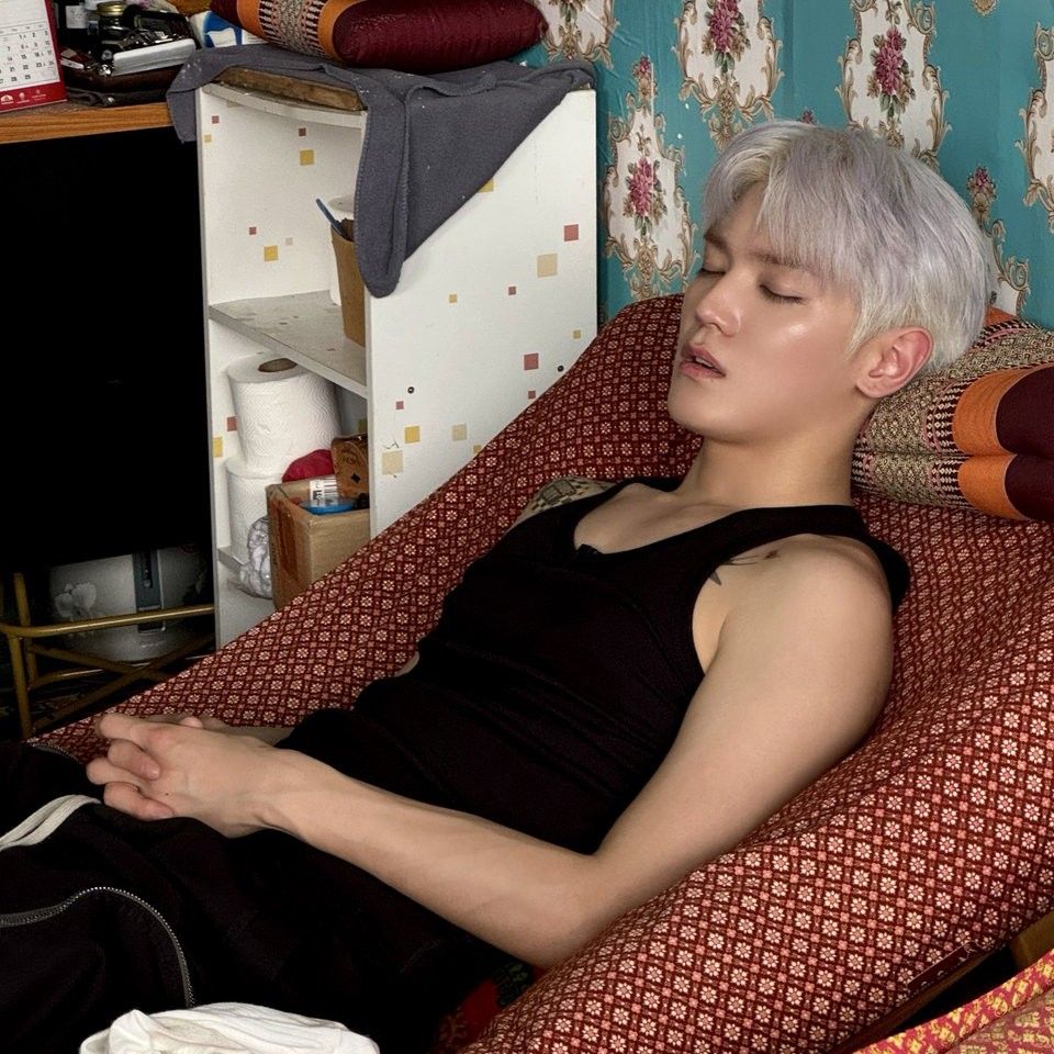 A moment captured by Taeyong (NCT 127)'s fan
