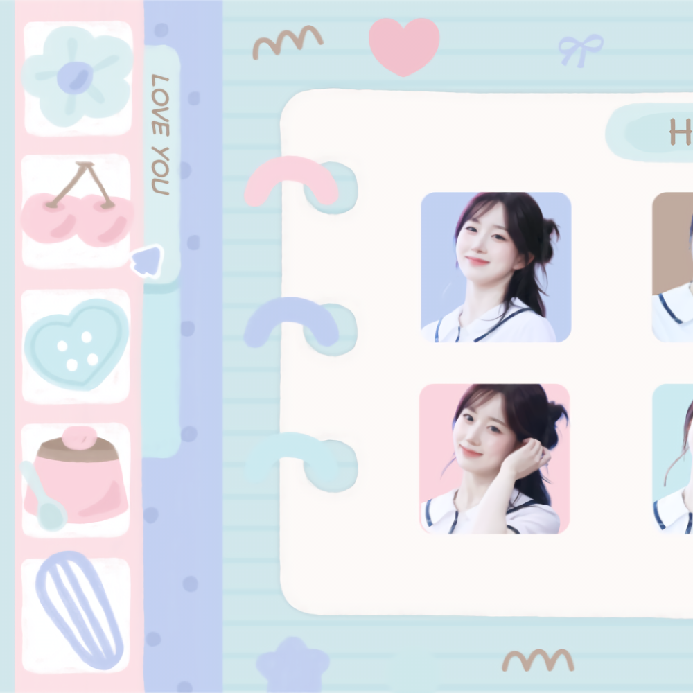 A moment captured by Haewon (NMIXX)'s fan