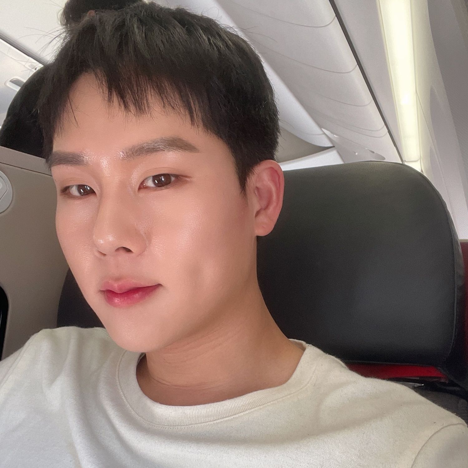 A moment captured by Joohoney (MONSTA X)'s fan