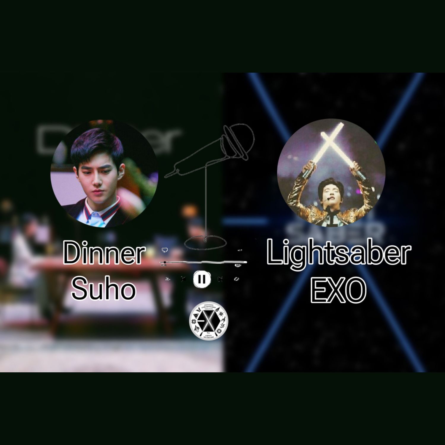 EXO粉丝拍下的瞬间