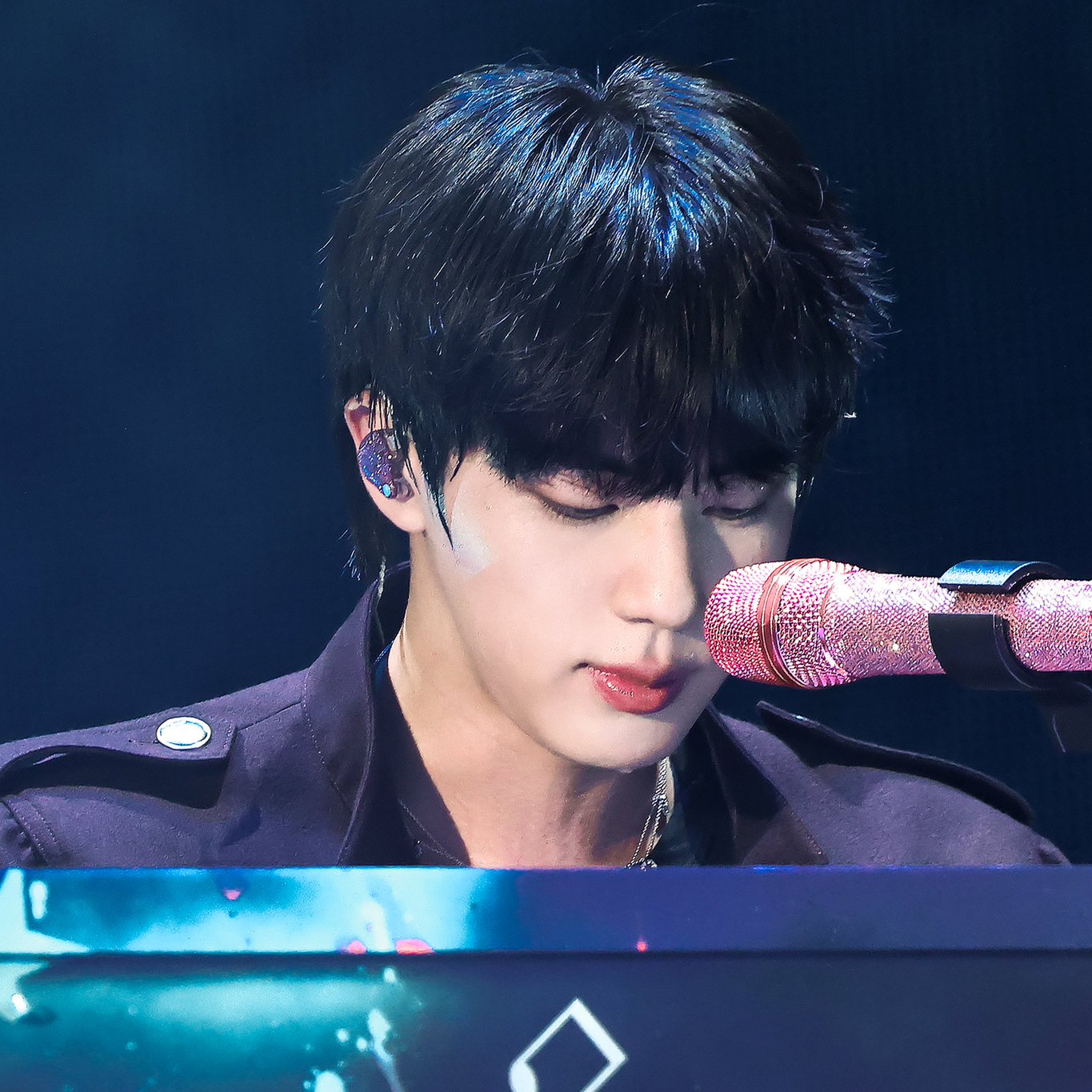 Recent activity shot of Jin (BTS)