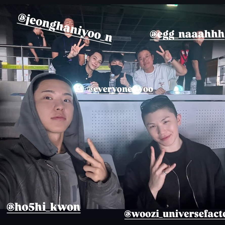Behind-the-scenes cut of Woozi (SEVENTEEN)