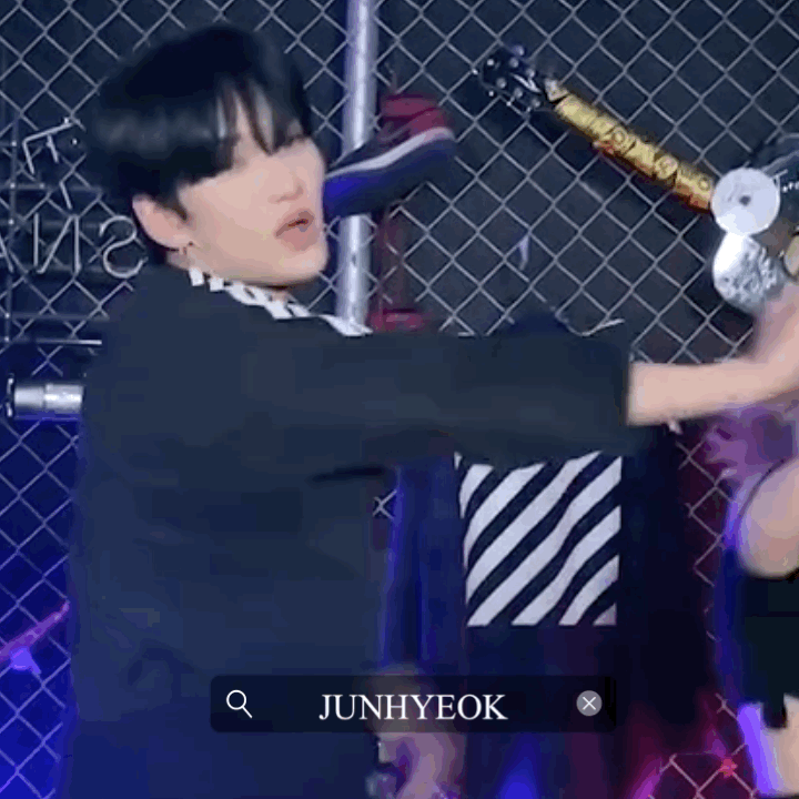 A moment captured by Junhyeok (n.SSign)'s fan