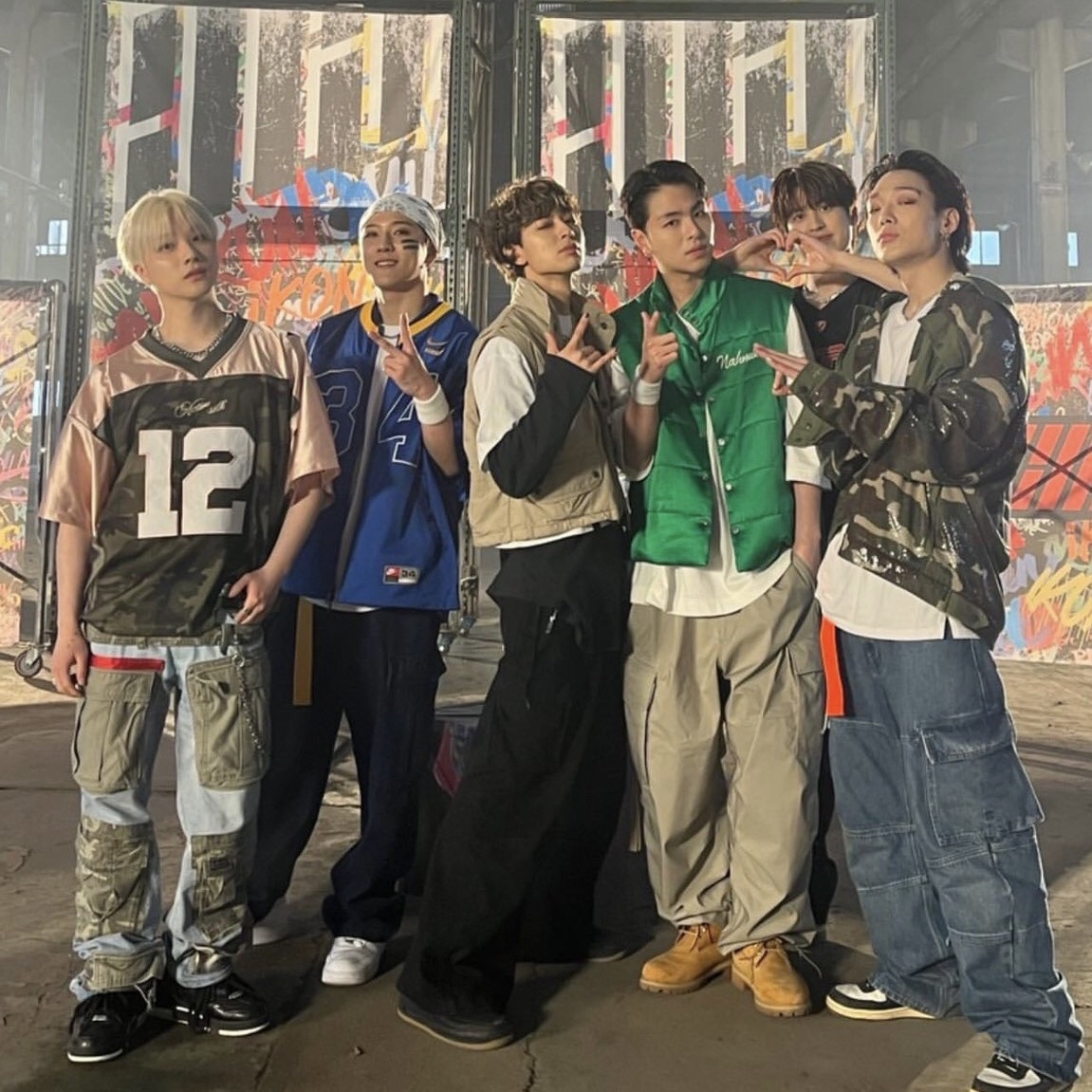 A moment captured by iKON's fan