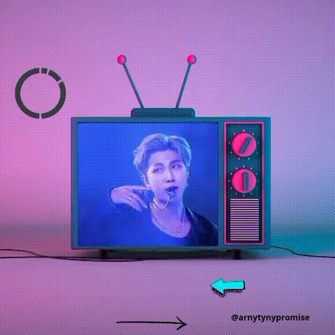 RM (BTS)の舞台裏ショット
