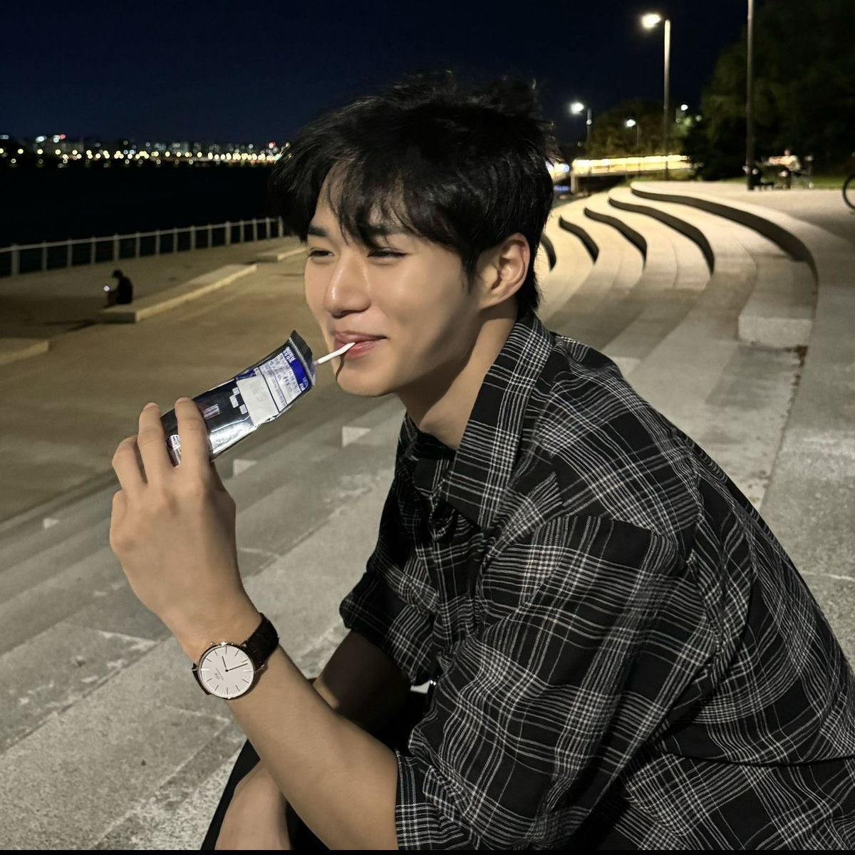 A moment captured by Kim Junseo (WEi)'s fan