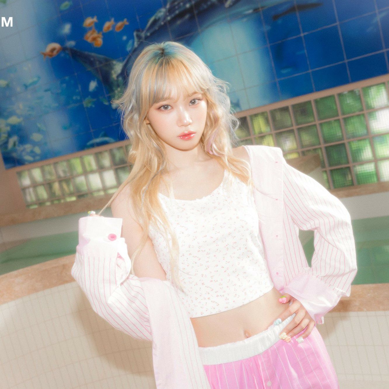Recent activity shot of Kim Chaewon (LE SSERAFIM)