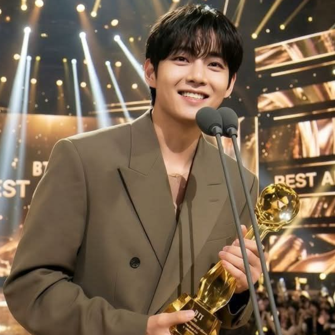 뷔 (방탄소년단)의 비하인드 컷