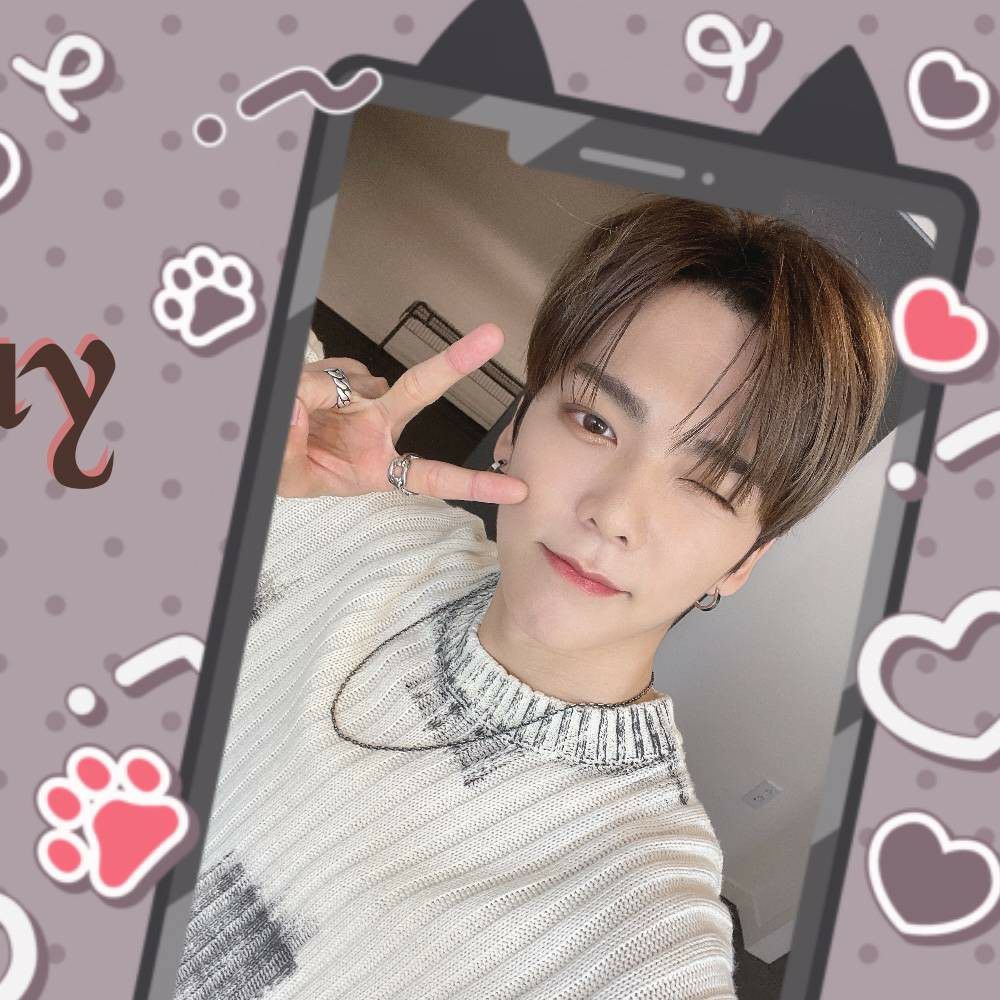 Recent activity shot of Minchan (VERIVERY)