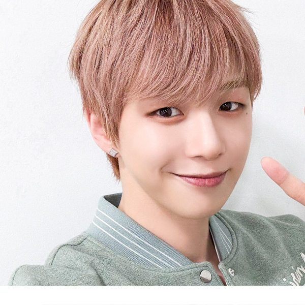 Recent activity shot of Kang Daniel