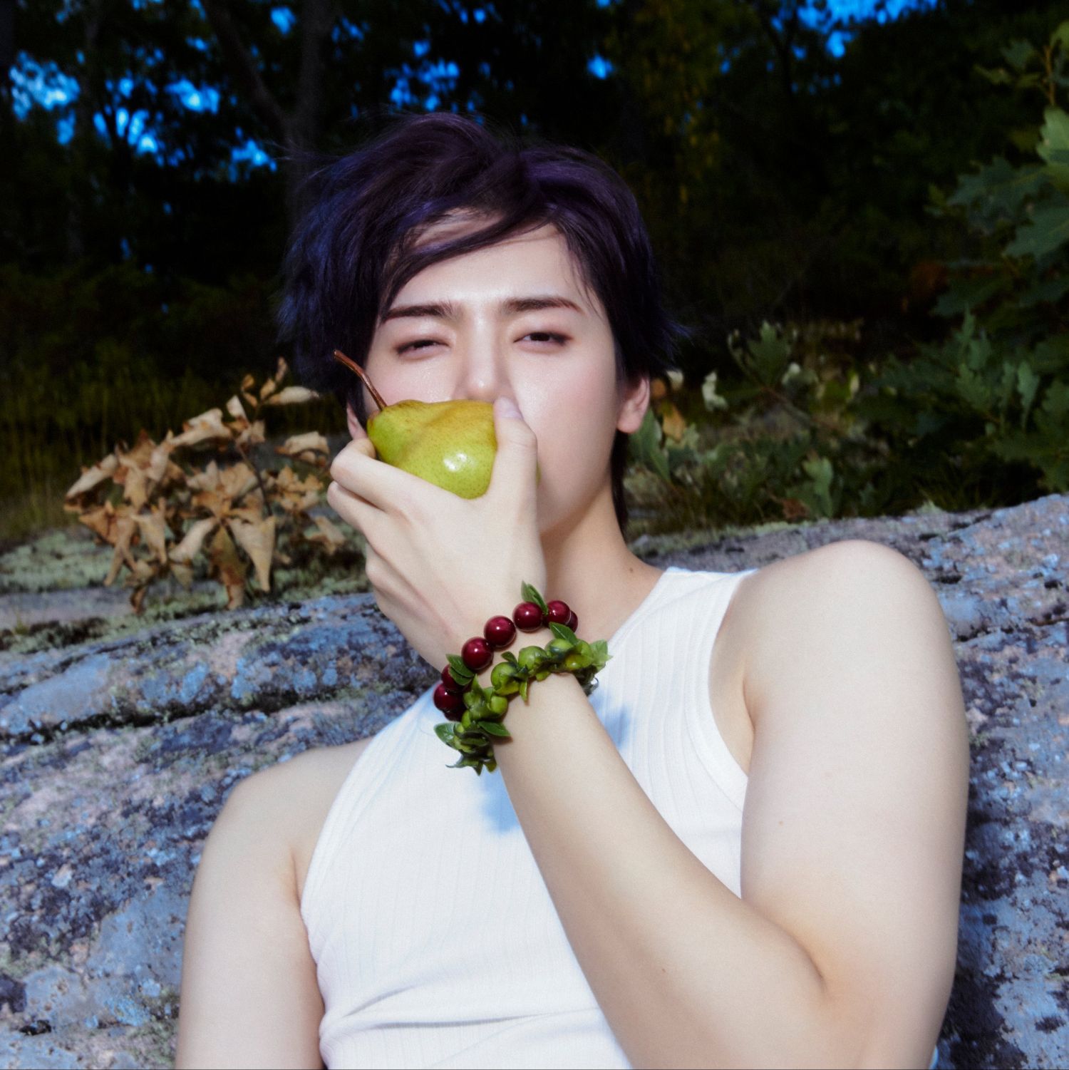 A moment captured by Minhee (CRAVITY)'s fan