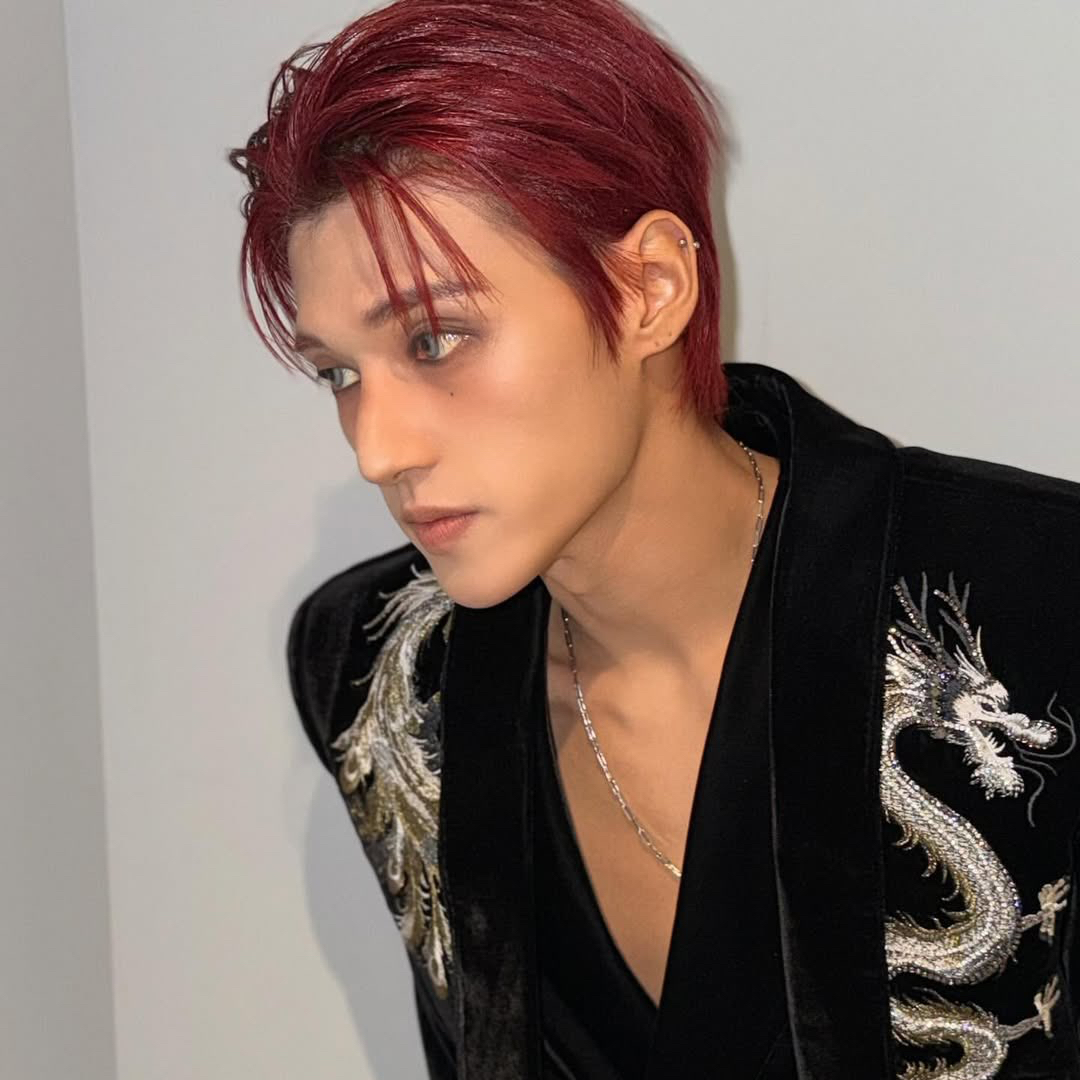 Recent activity shot of Wooyoung (ATEEZ)