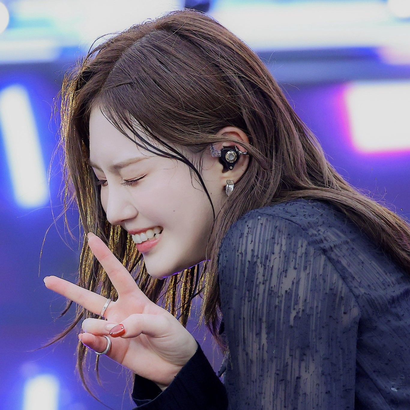 A moment captured by Kim Chaehyun (Kep1er)'s fan