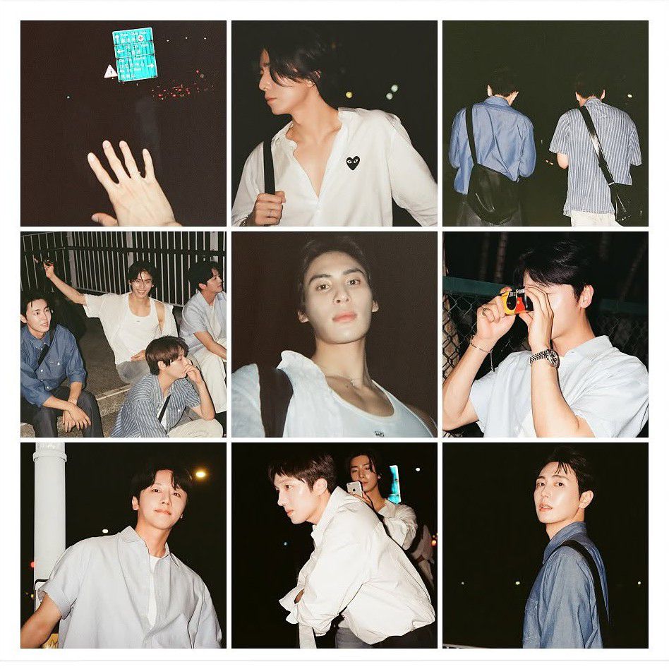A moment captured by SF9's fan