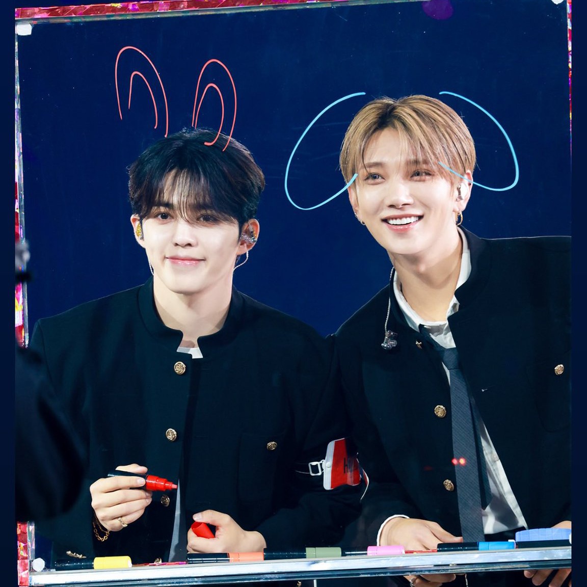 A moment captured by Joshua (SEVENTEEN)'s fan