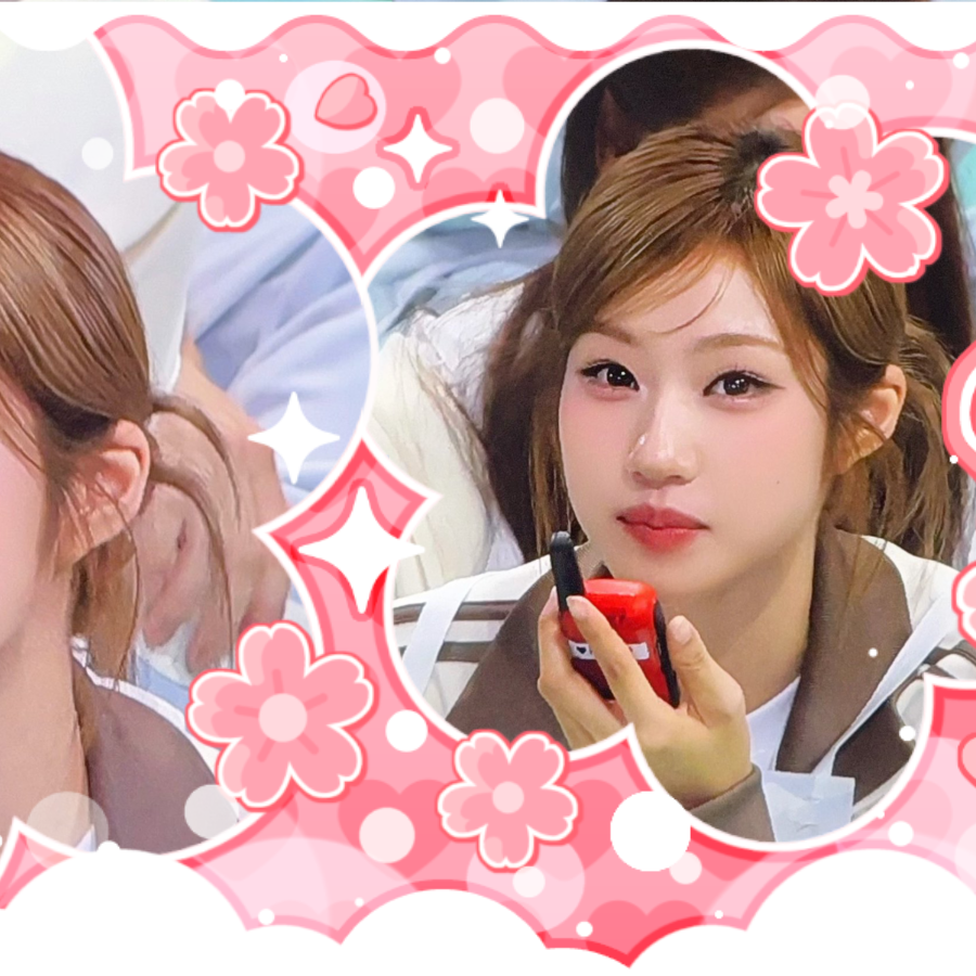 Behind-the-scenes cut of Choi Jungeun (izna)
