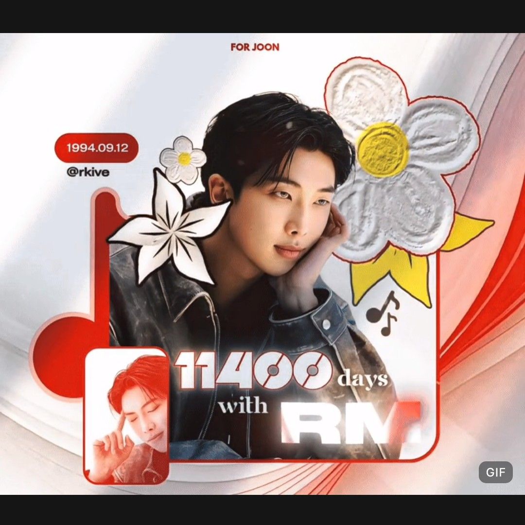 Latest photo of RM (BTS)