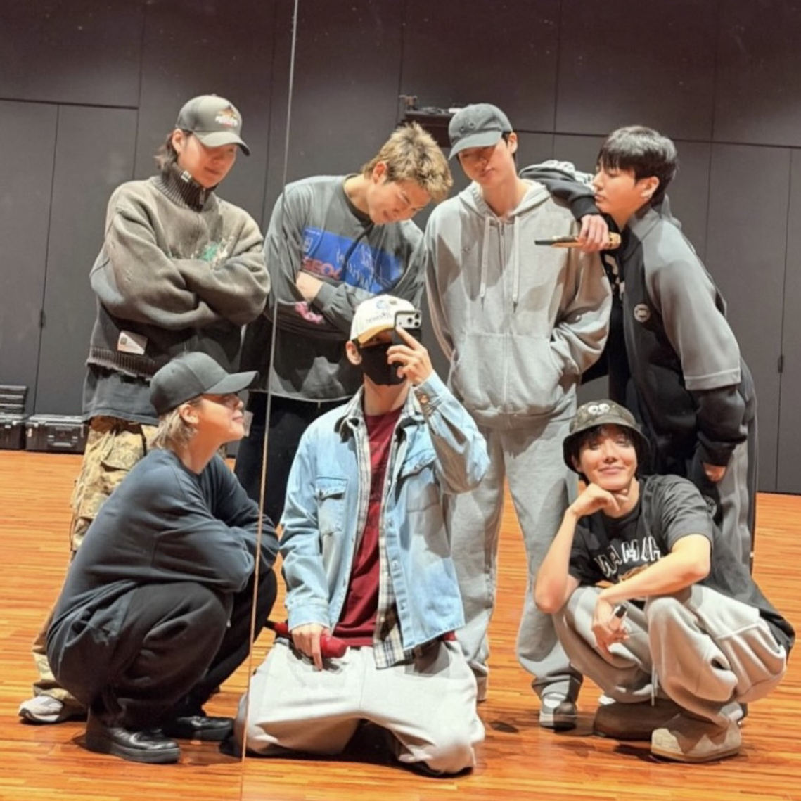 방탄소년단의 비하인드 컷