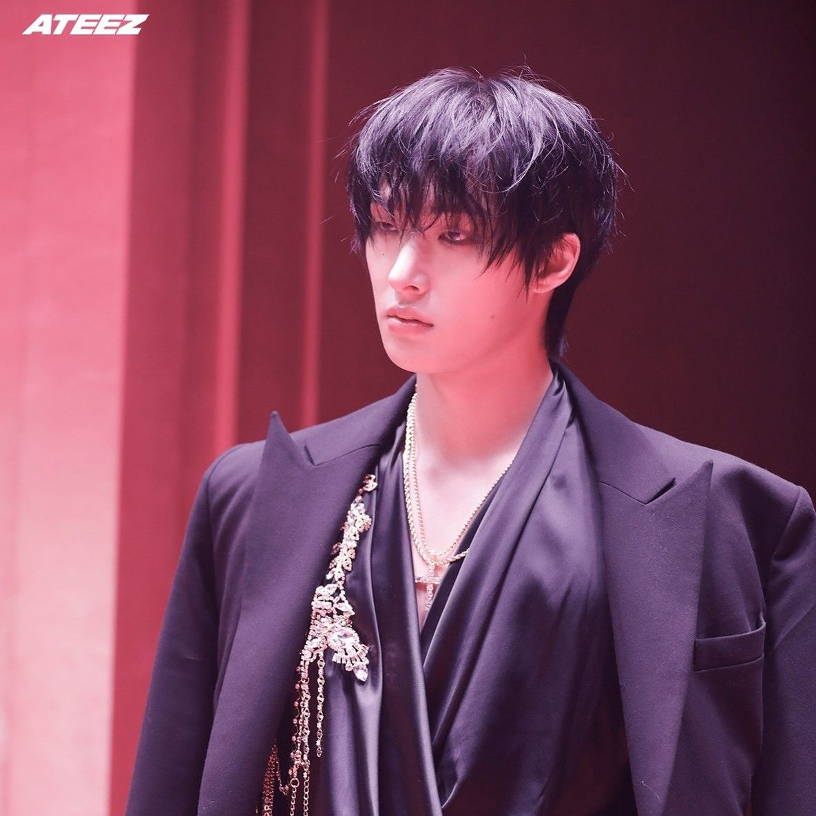 Recent activity shot of Mingi (ATEEZ)