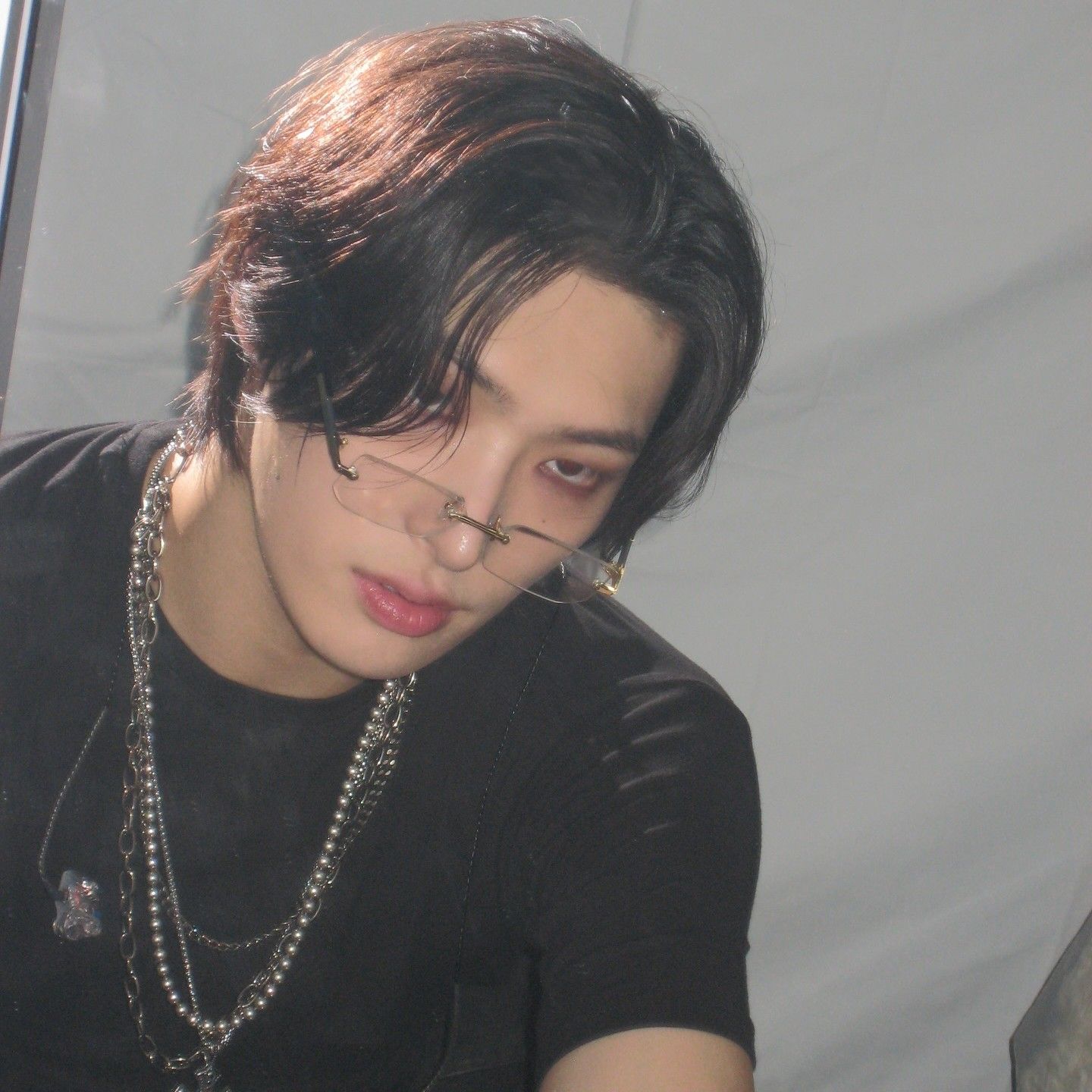 Recent activity shot of Mingi (ATEEZ)