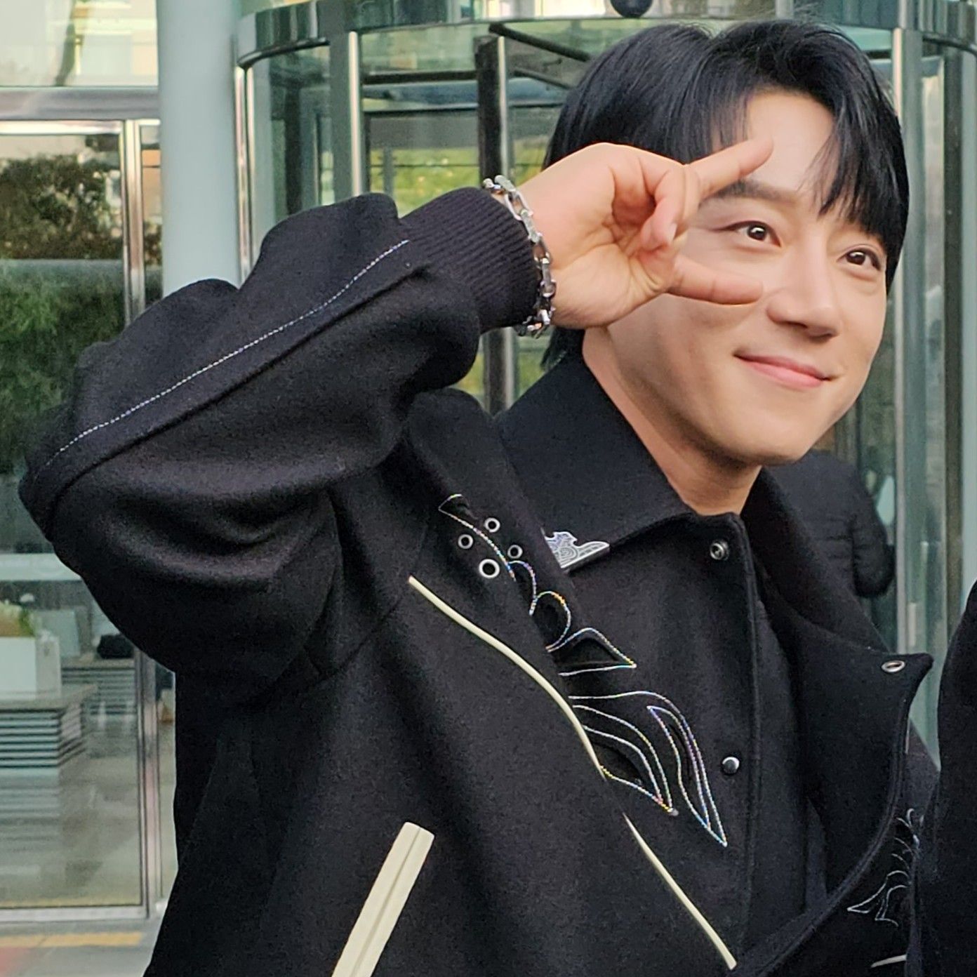 A moment captured by Hwang Chiyeol's fan