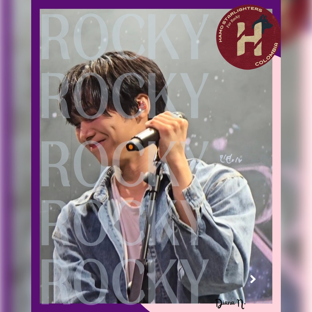 A moment captured by Rocky's fan