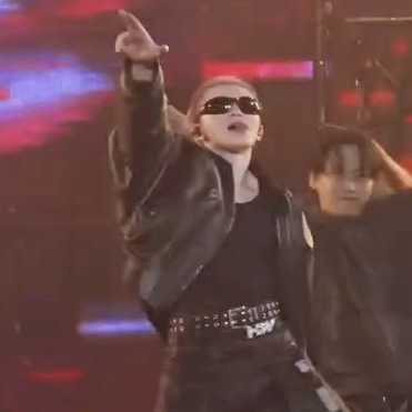 A moment captured by Woozi (SEVENTEEN)'s fan