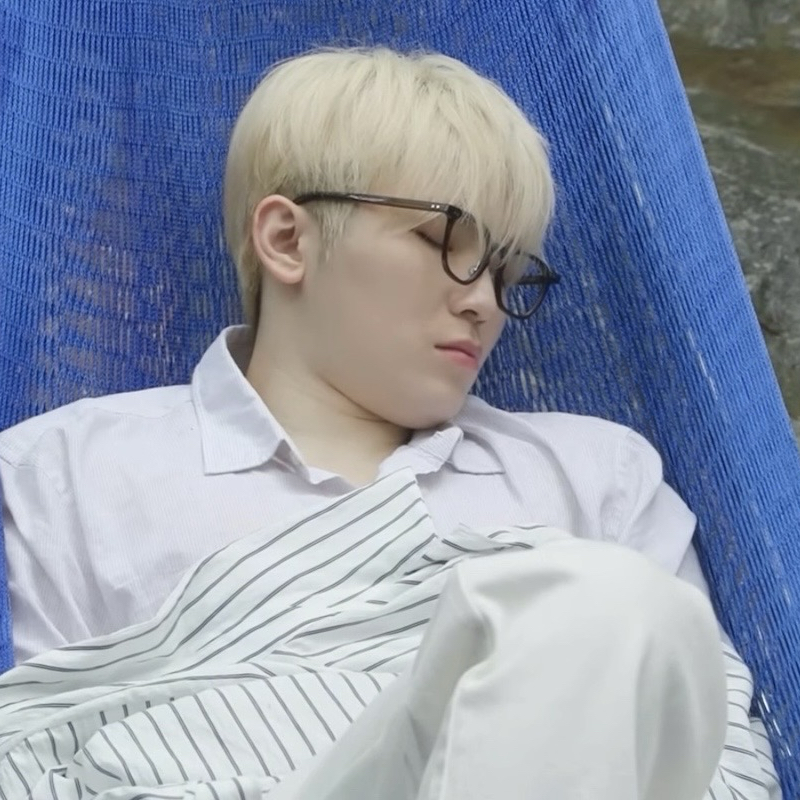 Recent activity shot of Woozi (SEVENTEEN)