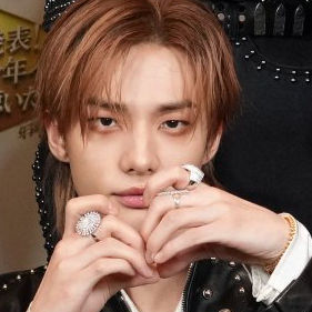 A moment captured by Hyunjin (Stray Kids)'s fan