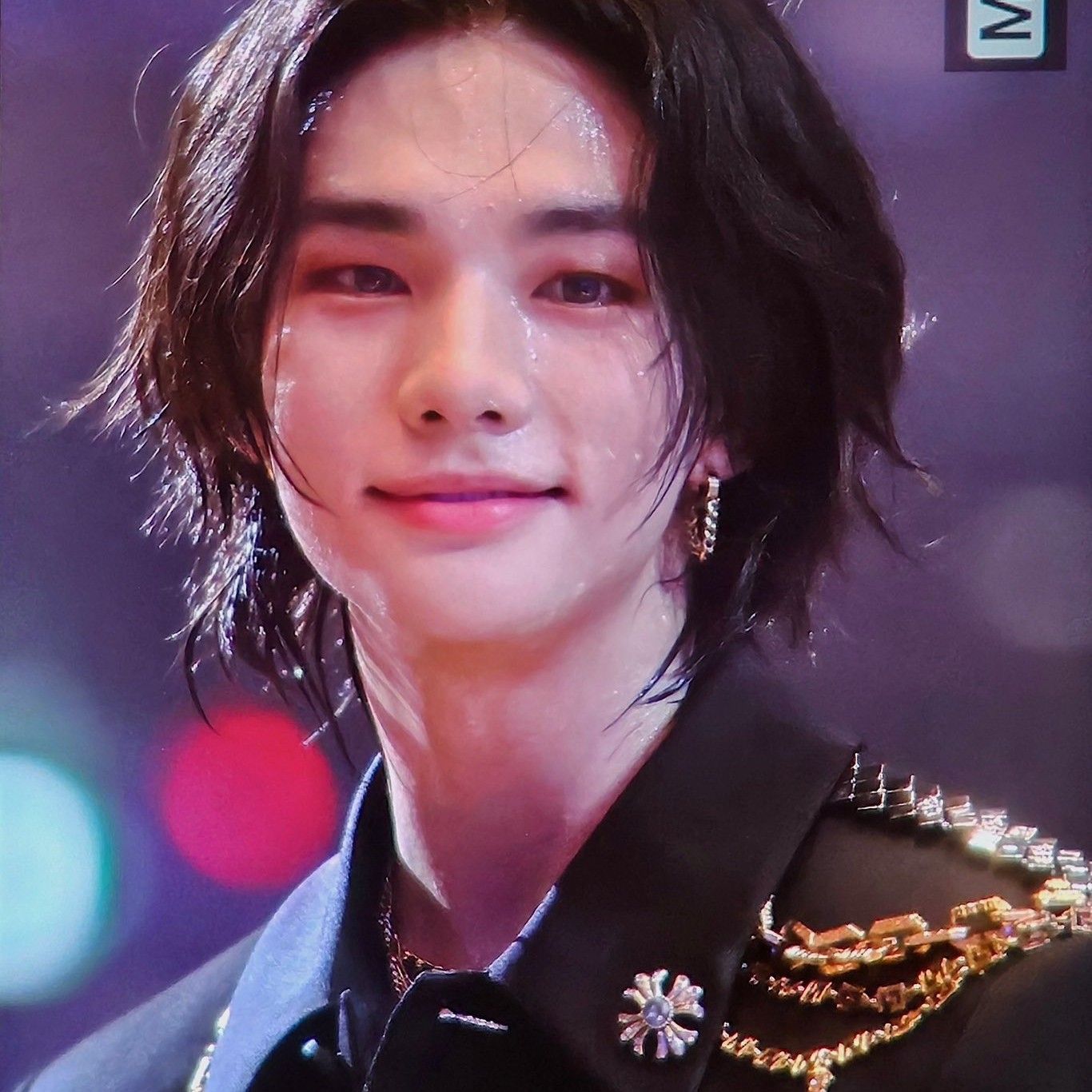 Recent activity shot of Hyunjin (Stray Kids)