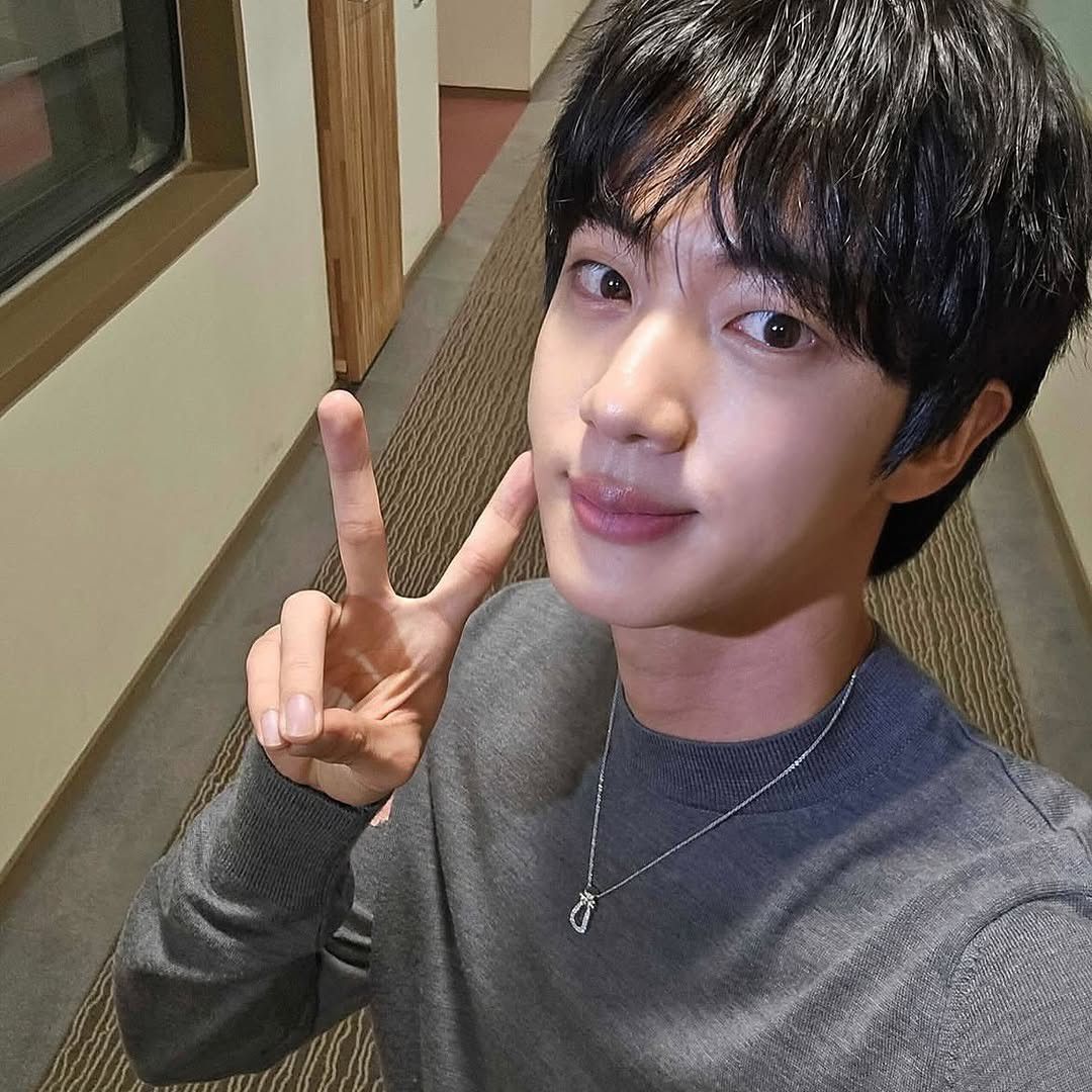Latest photo of Jin (BTS)