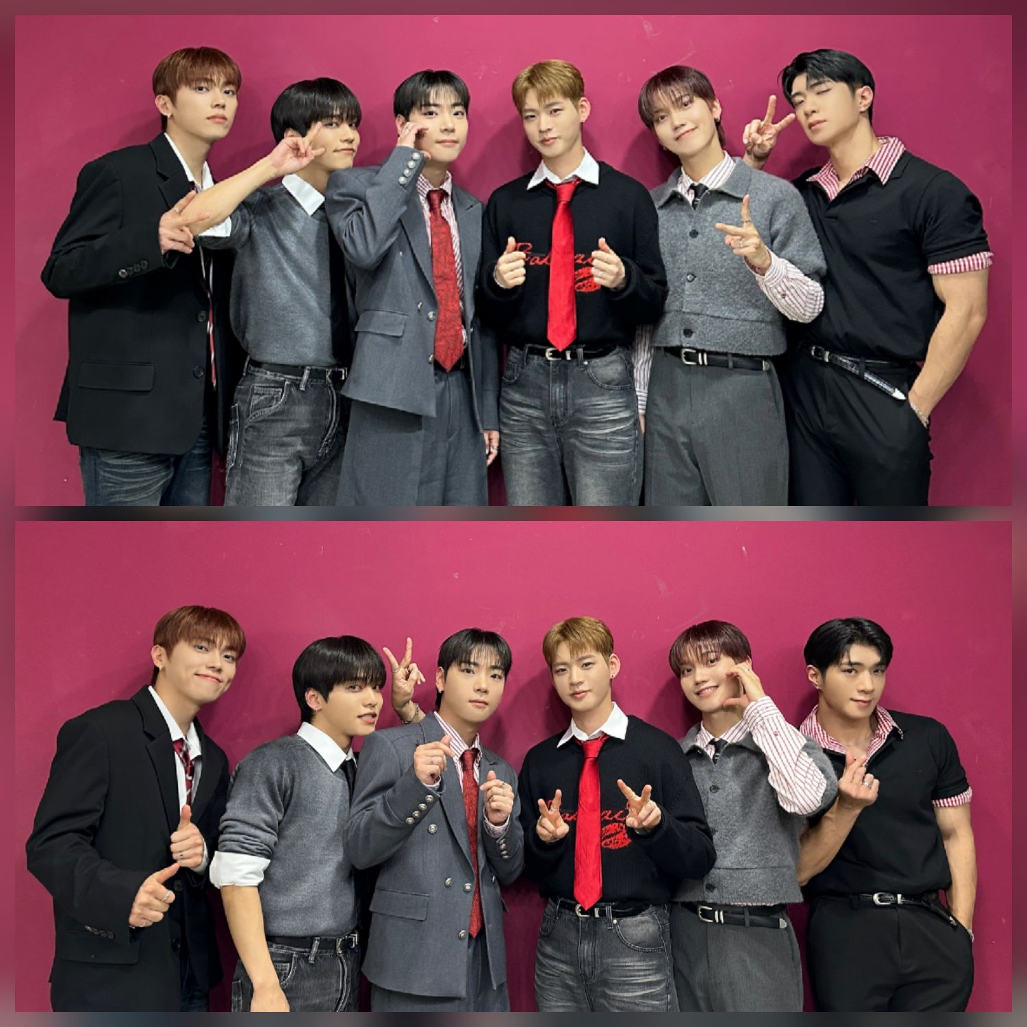 온앤오프의 비하인드 컷