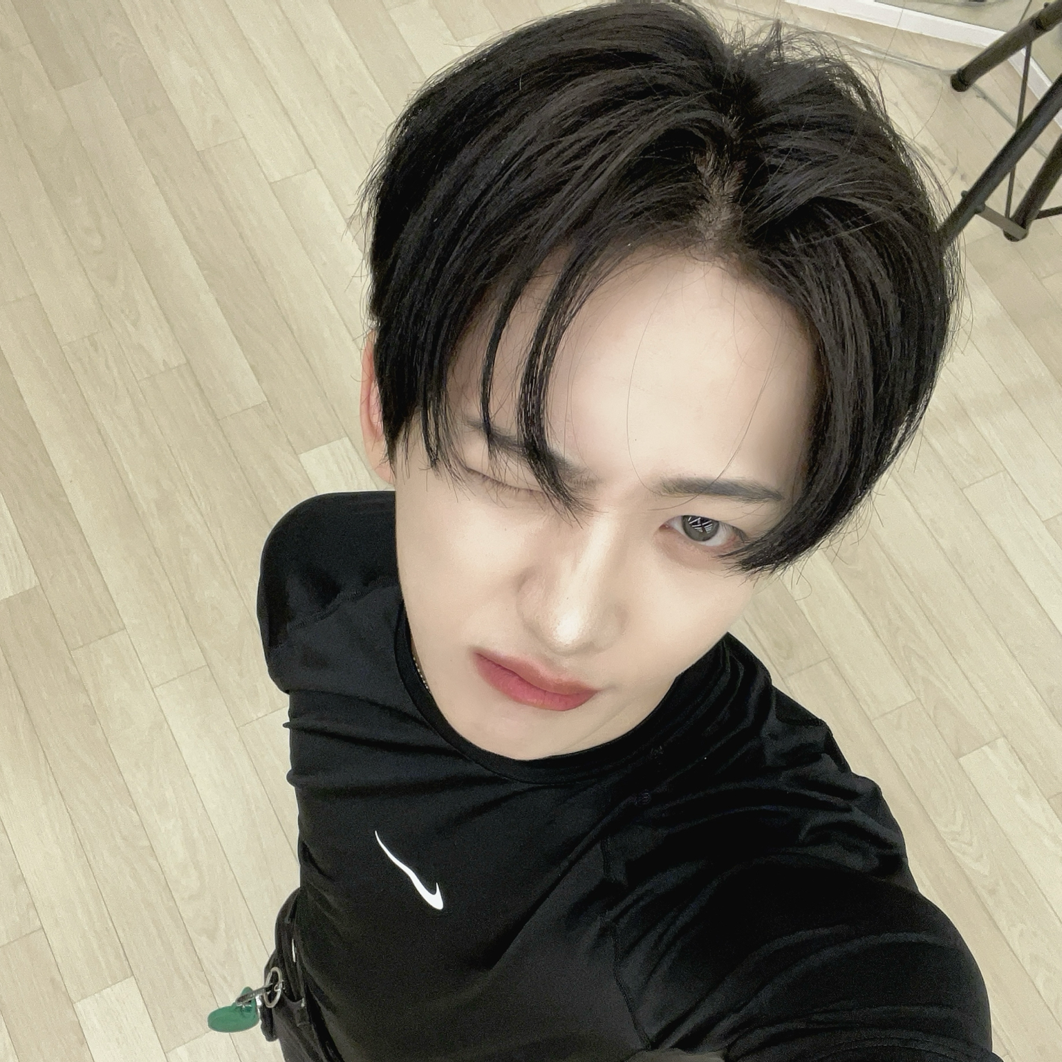 Recent activity shot of Minjae (Xikers)