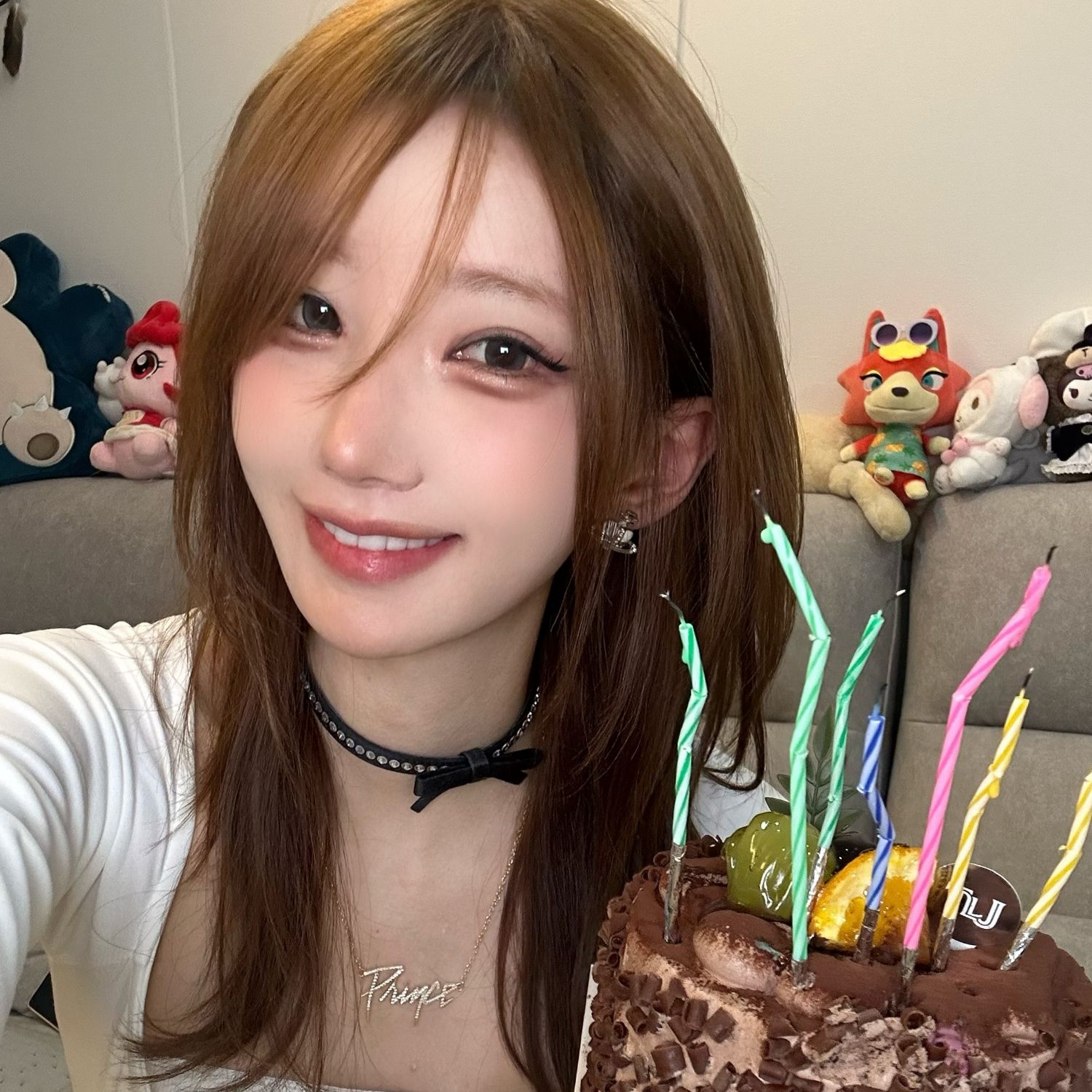 A moment captured by QWER's fan