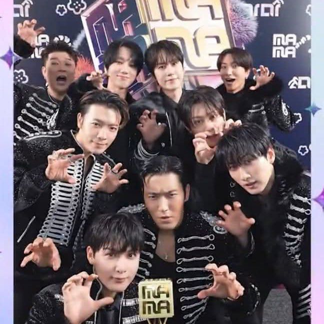 Recent activity shot of Super Junior