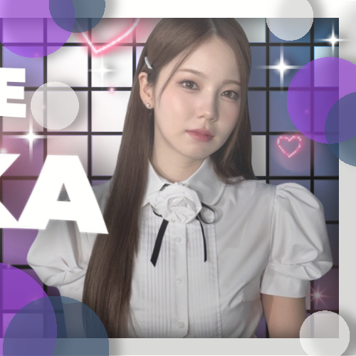 Behind-the-scenes cut of Ayaka (NiziU)