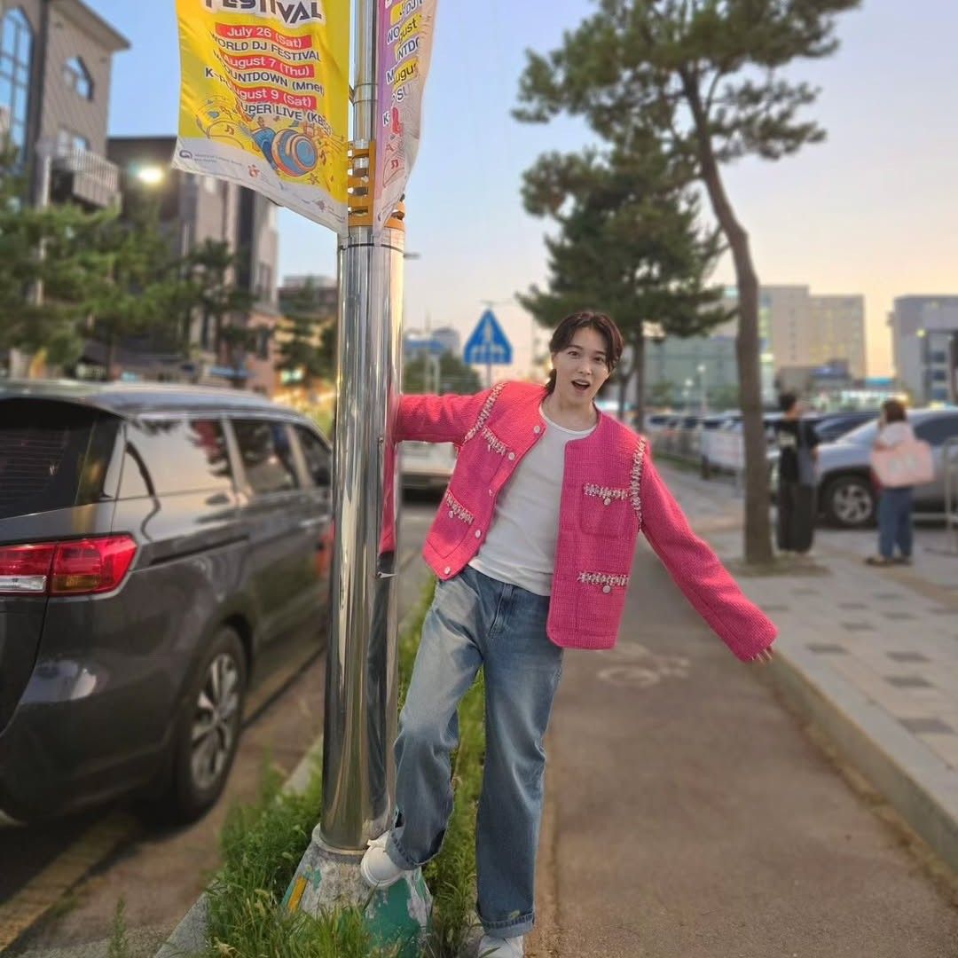 A moment captured by Sungmin (Super Junior)'s fan
