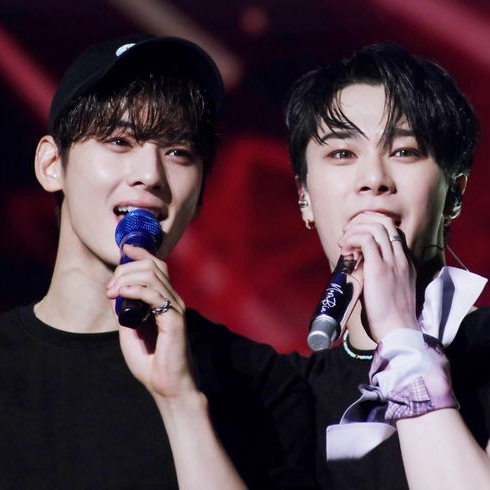 Recent activity shot of Eunwoo (ASTRO)