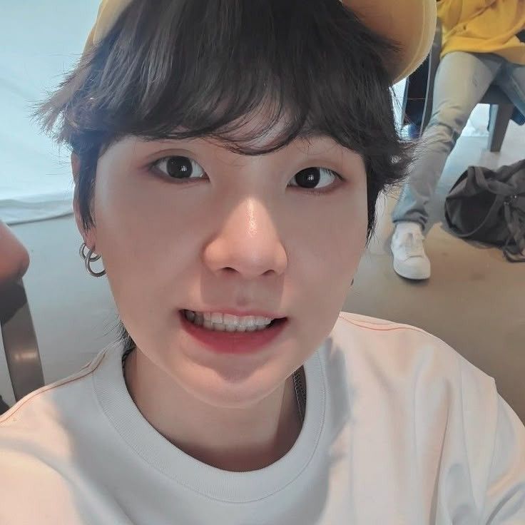 Recent activity shot of SUGA (BTS)