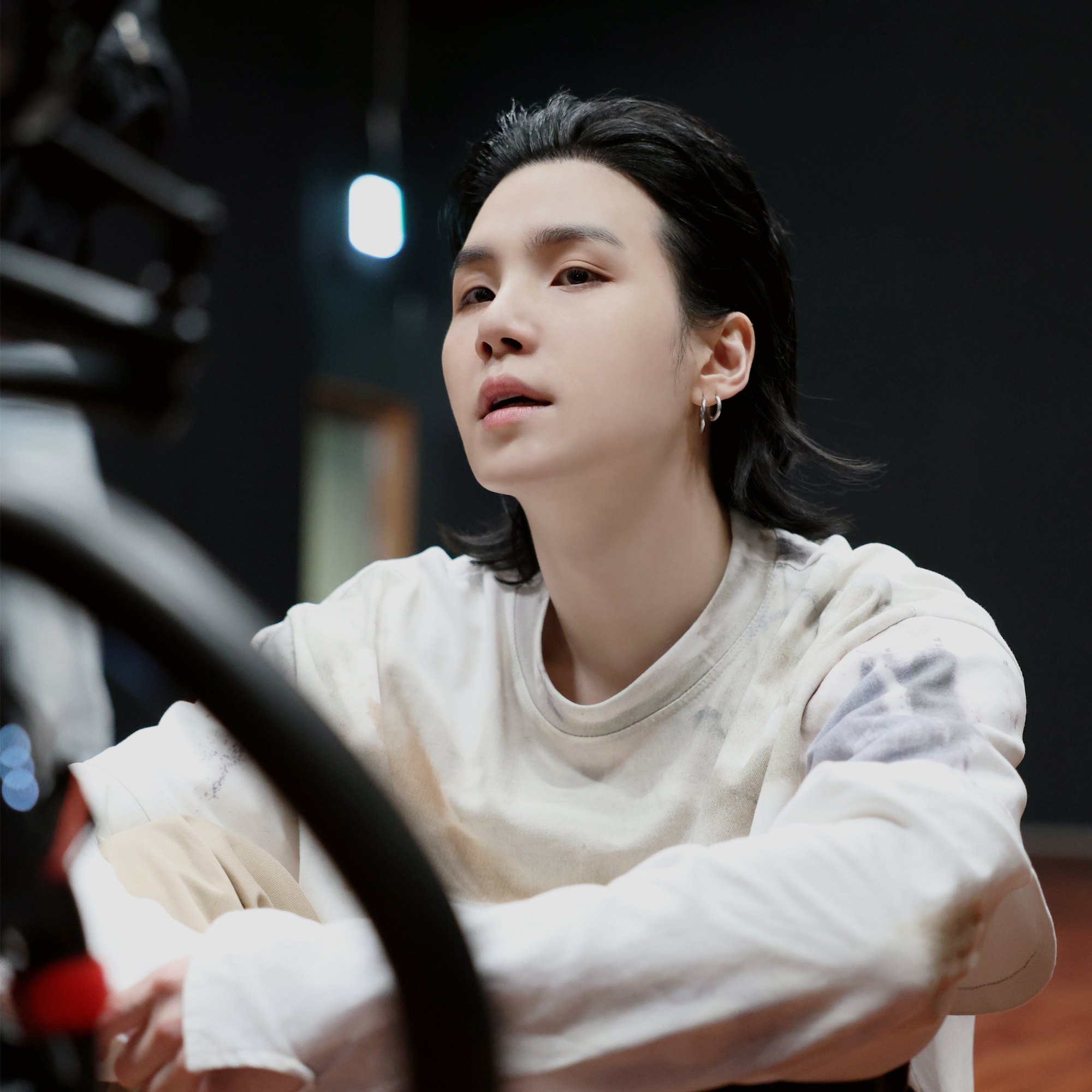 A moment captured by SUGA (BTS)'s fan