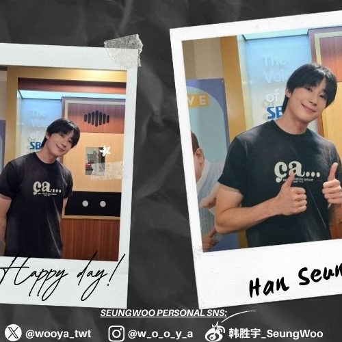 Behind-the-scenes cut of Han Seungwoo