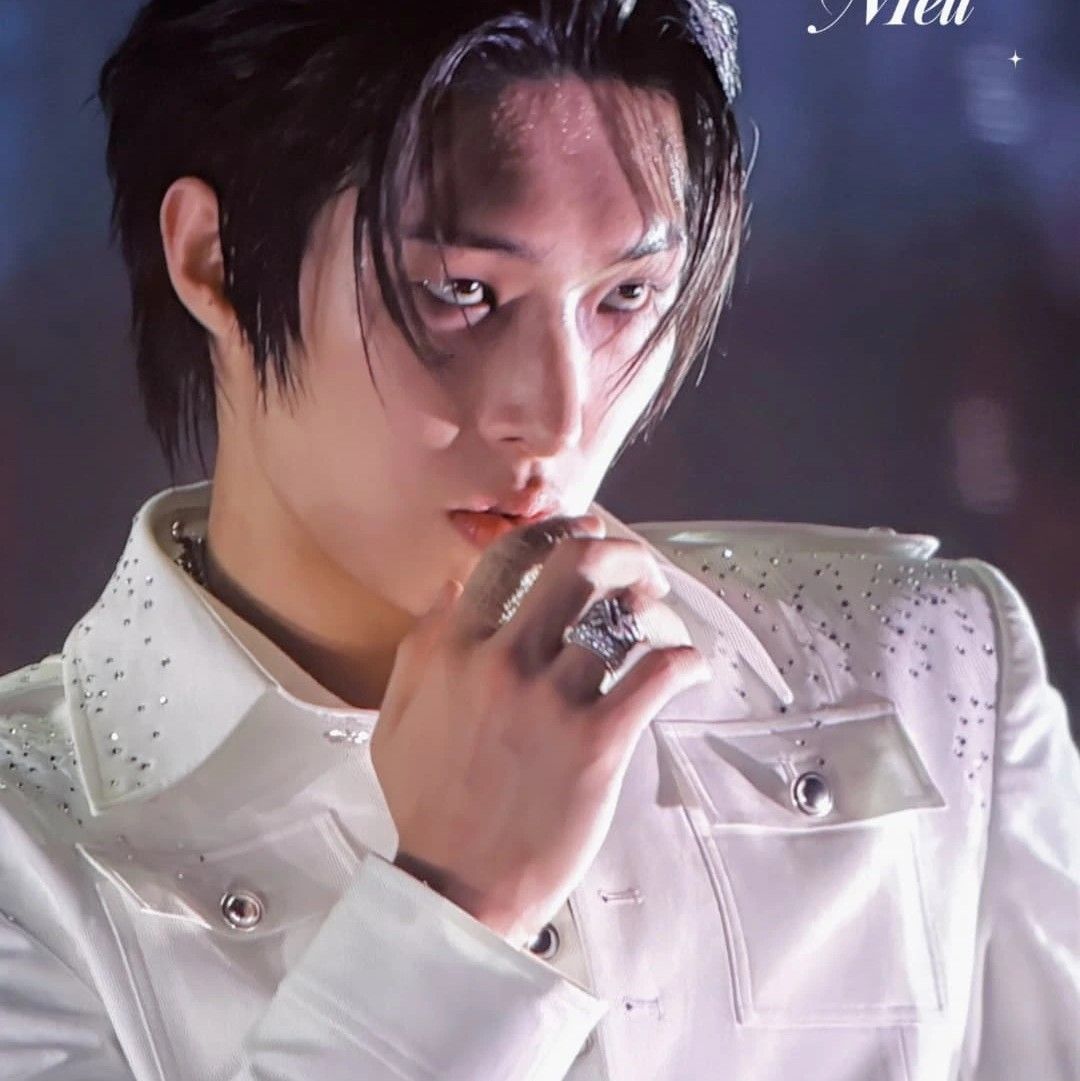 A moment captured by Mingi (ATEEZ)'s fan
