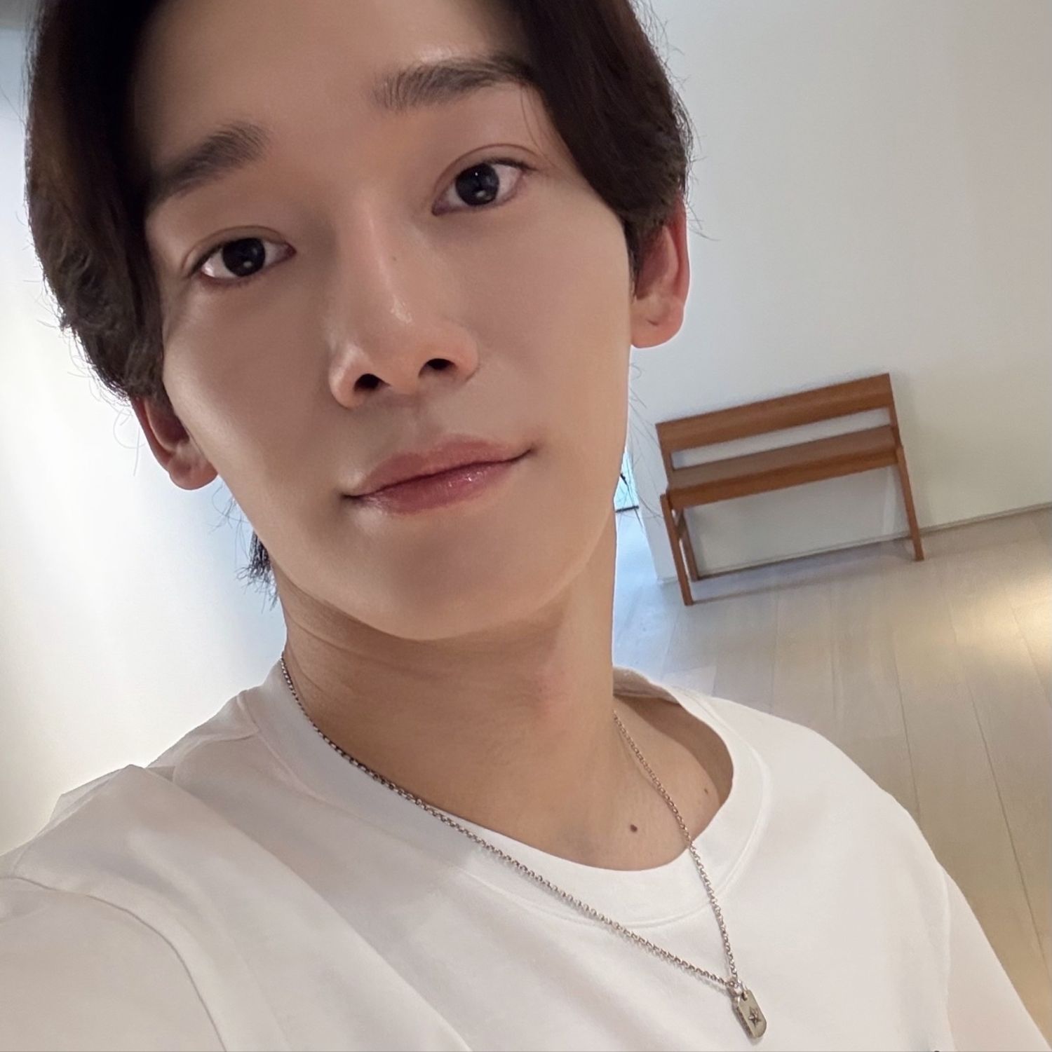 Recent activity shot of Chen (EXO)