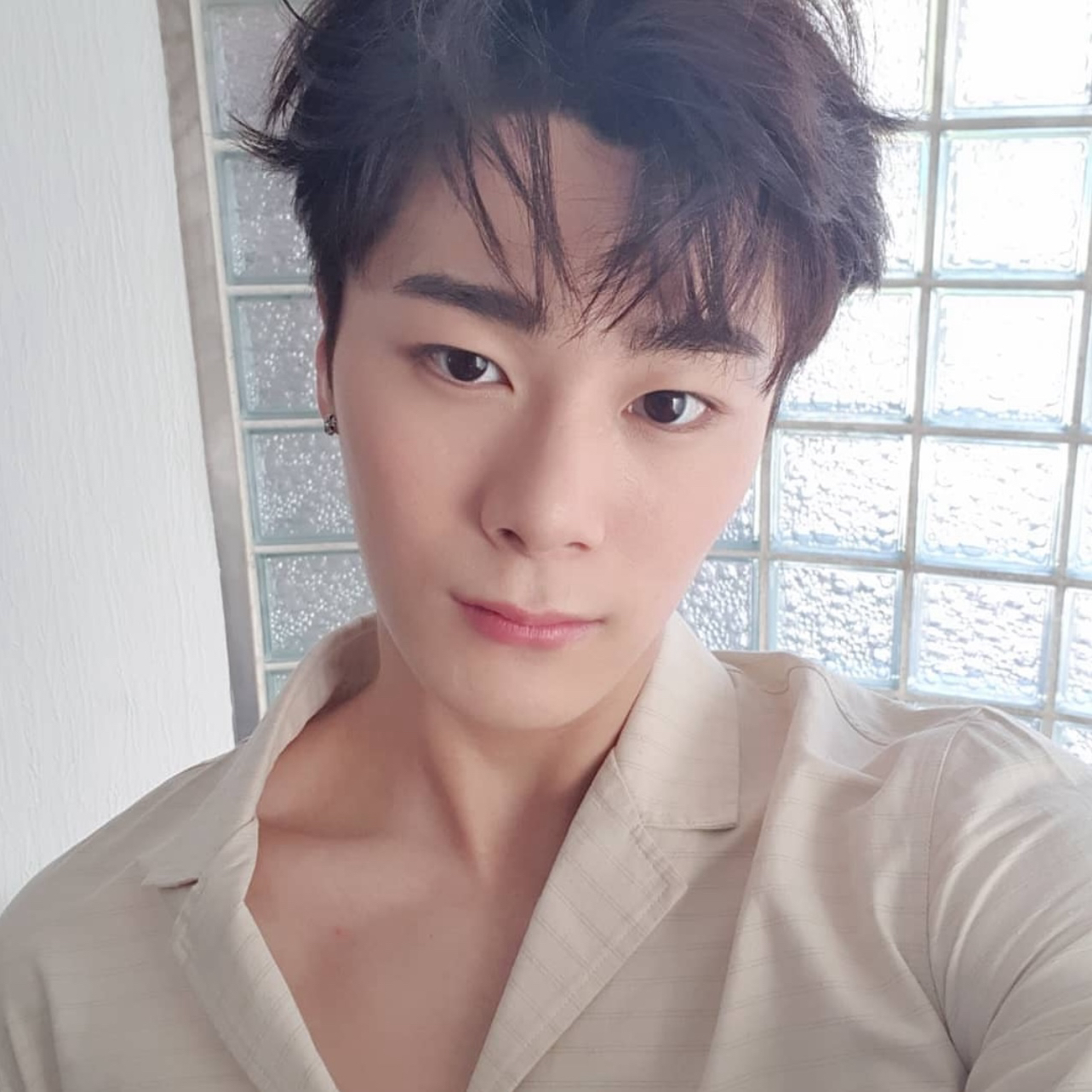Recent activity shot of Moonbin (ASTRO)