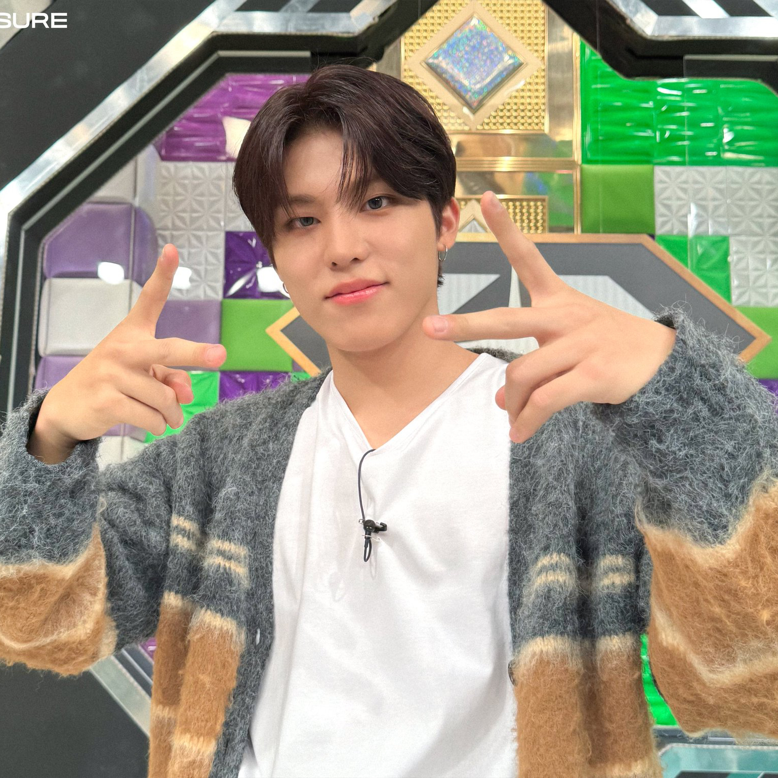 A moment captured by Park Jeongwoo (TREASURE)'s fan