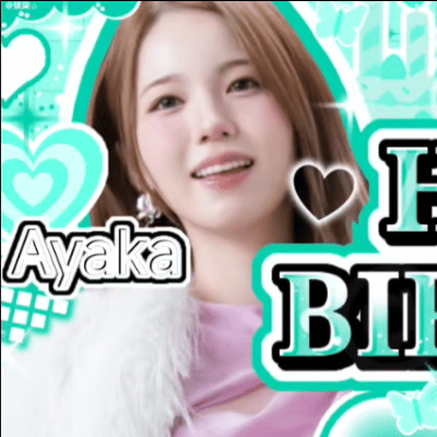 Ayaka (NiziU)的幕後花絮