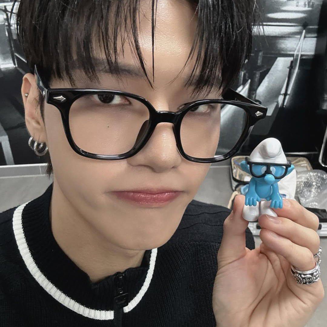 Recent activity shot of Wooyoung (ATEEZ)